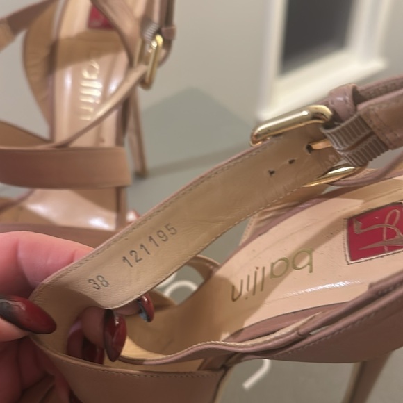 Woman’s heeled sandals